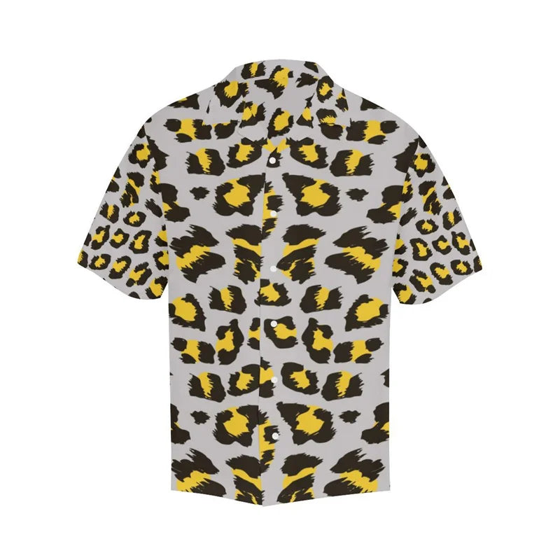 Leopard Hawaiian Shirt For Men Women Summer Street