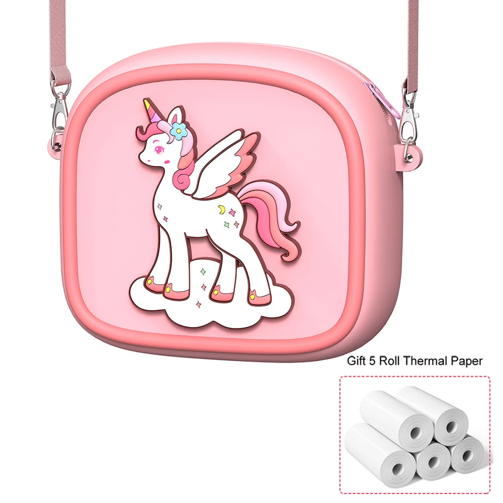 Upgrade Kids Camera Instant 1080P HD Dual Lens Selfie