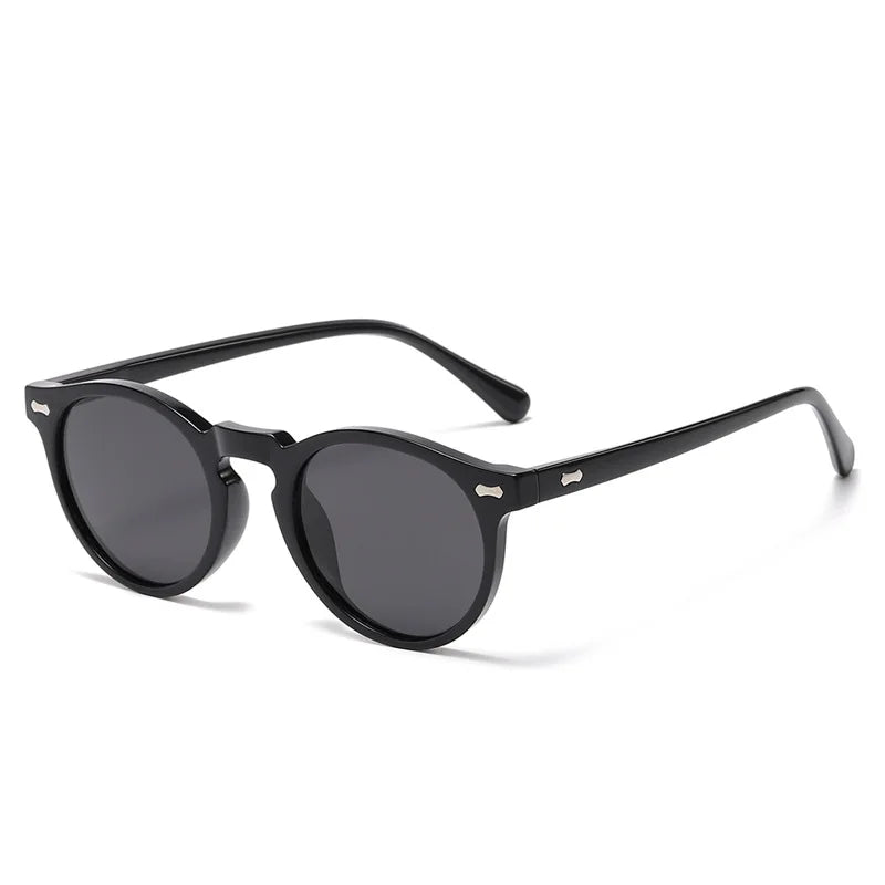 Retro Round Sunglasses Men Women Fashion