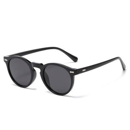 Retro Round Sunglasses Men Women Fashion
