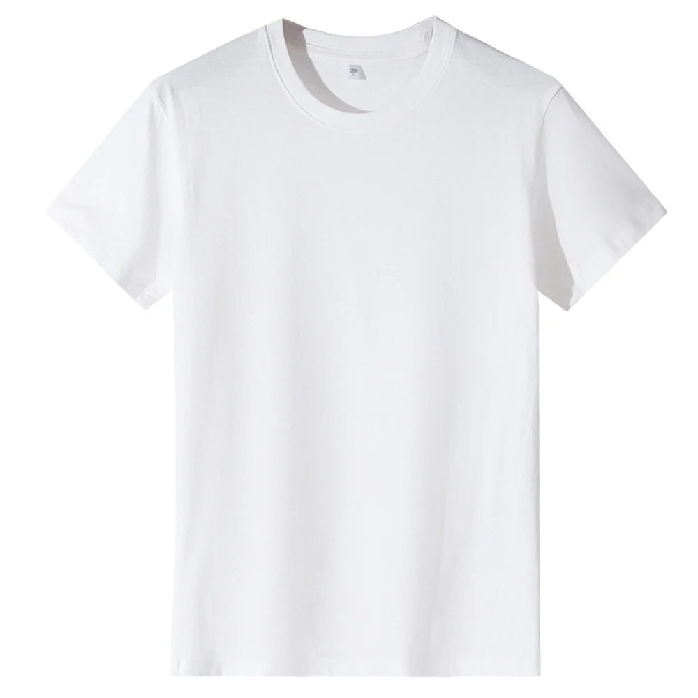 Plus Size 100% Cotton Women Tops 2025 Summer Oversized Casual Short Sleeve T-shirt Tee  Large Size Pullover Korean Female Clothi