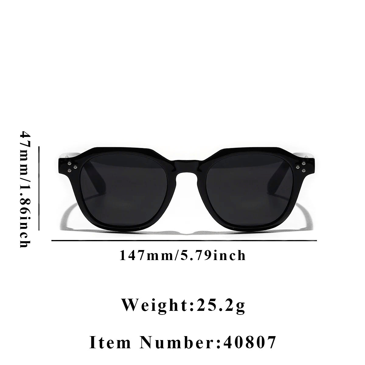 Ruiao Luxury round light Sunglasses Designer Sun Shades
