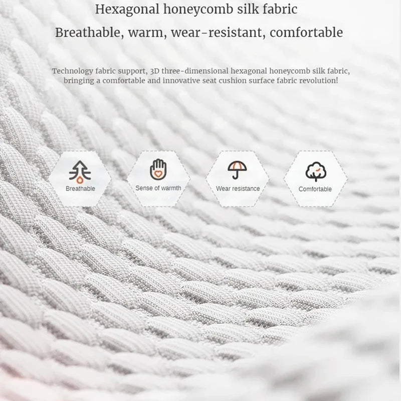 Ice Silk Car Seat Cushion Ventilation Comfortable, Durable