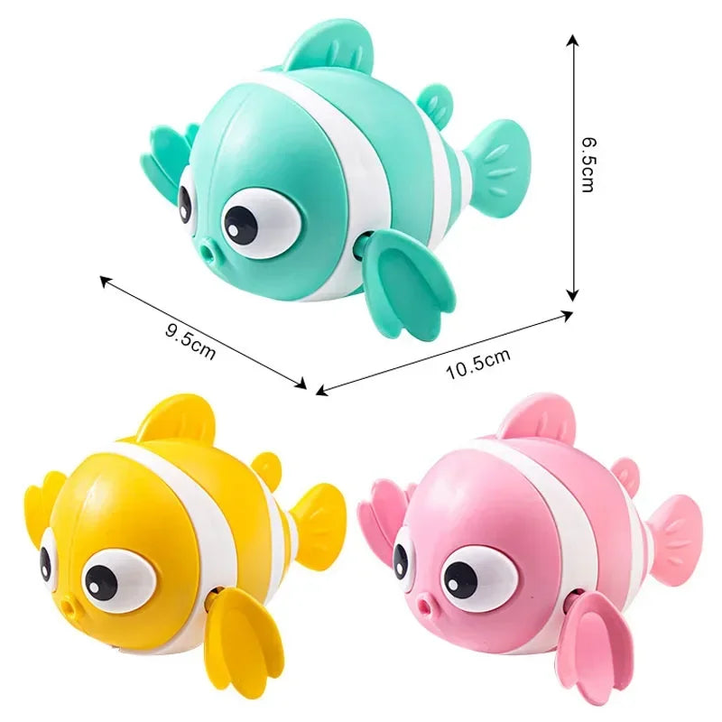 Bath Toys Cute Swimming Clown Fish Bath Toy for Toddlers