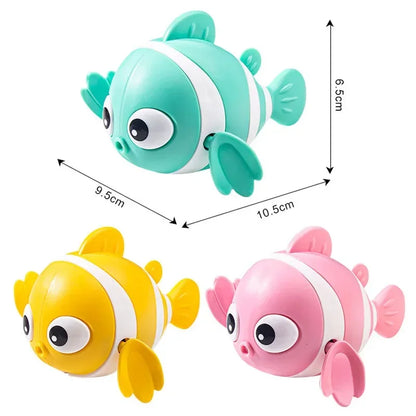 Bath Toys Cute Swimming Clown Fish Bath Toy for Toddlers