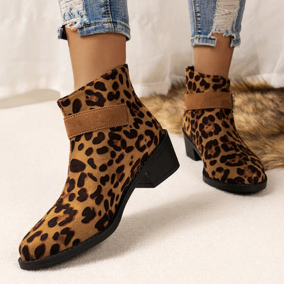 New Ankle Boots Women High Heels Women Shoes