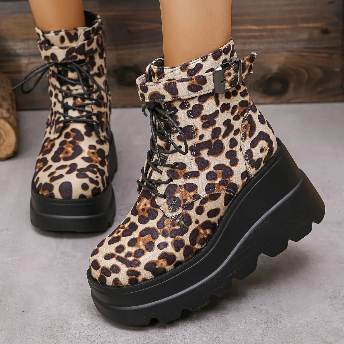 Ladies Shoes Large Size Ankle Women's Boots