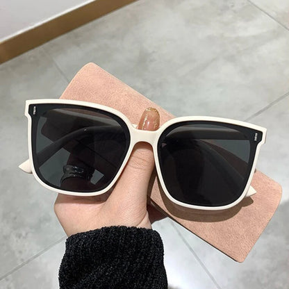 OIMG Vintage Square Sunglasses Women Oversized