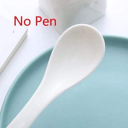 Water Floating Pen Magical Ink Pens With Spoon Floating