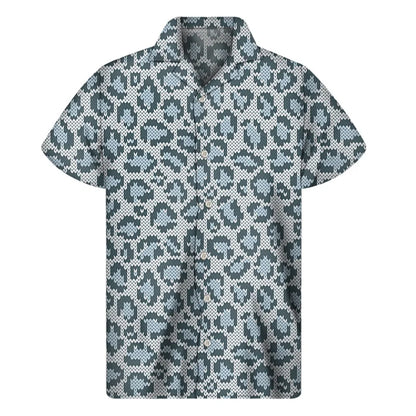 Colorful Leopard Hawaiian Shirts For Men Clothing 3D Print