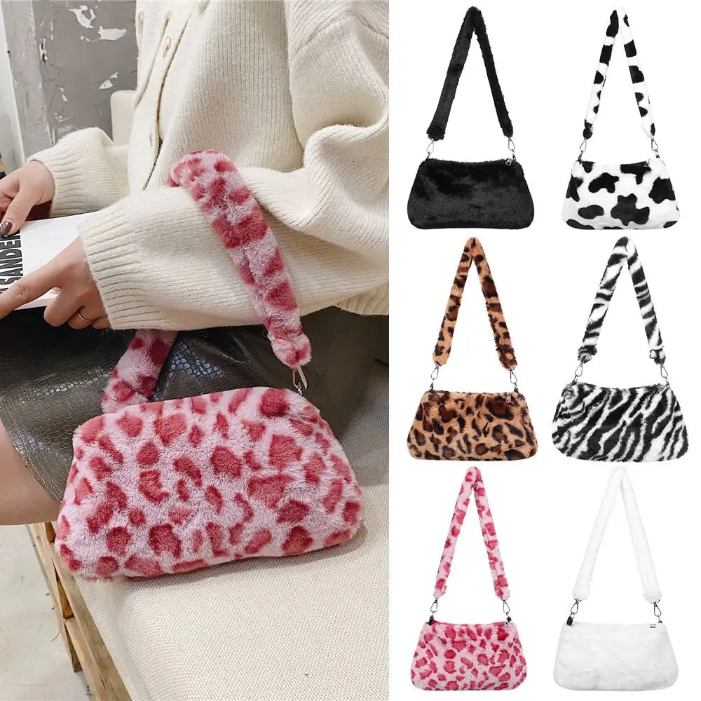 Casual Women's Shoulder Bag Animal Print Leopard