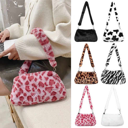 Casual Women's Shoulder Bag Animal Print Leopard