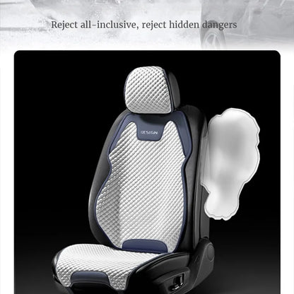 Ice Silk Car Seat Cushion Ventilation Comfortable, Durable