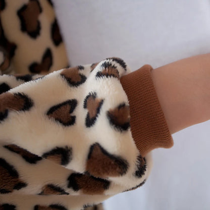 Unisex Leopard Kigurumi Unicorn   Women's Pajamas