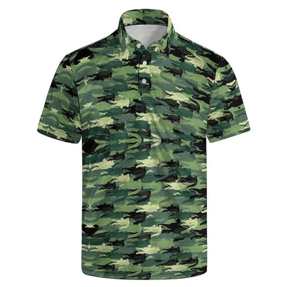 Fashion Leopard Polo Shirt For Men Summer Women