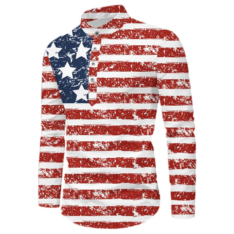 Leopard Shirts Men Fashion Shirt Long Sleeve Hawaiian Shirts