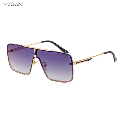Fashion Oversized Square Sunglasses For Men Big Frame