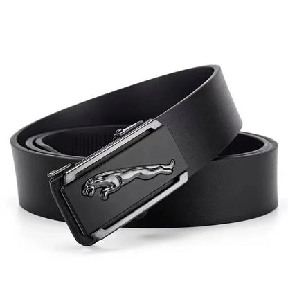Men's Trend Automatic Buckle Belt Flying Leopard
