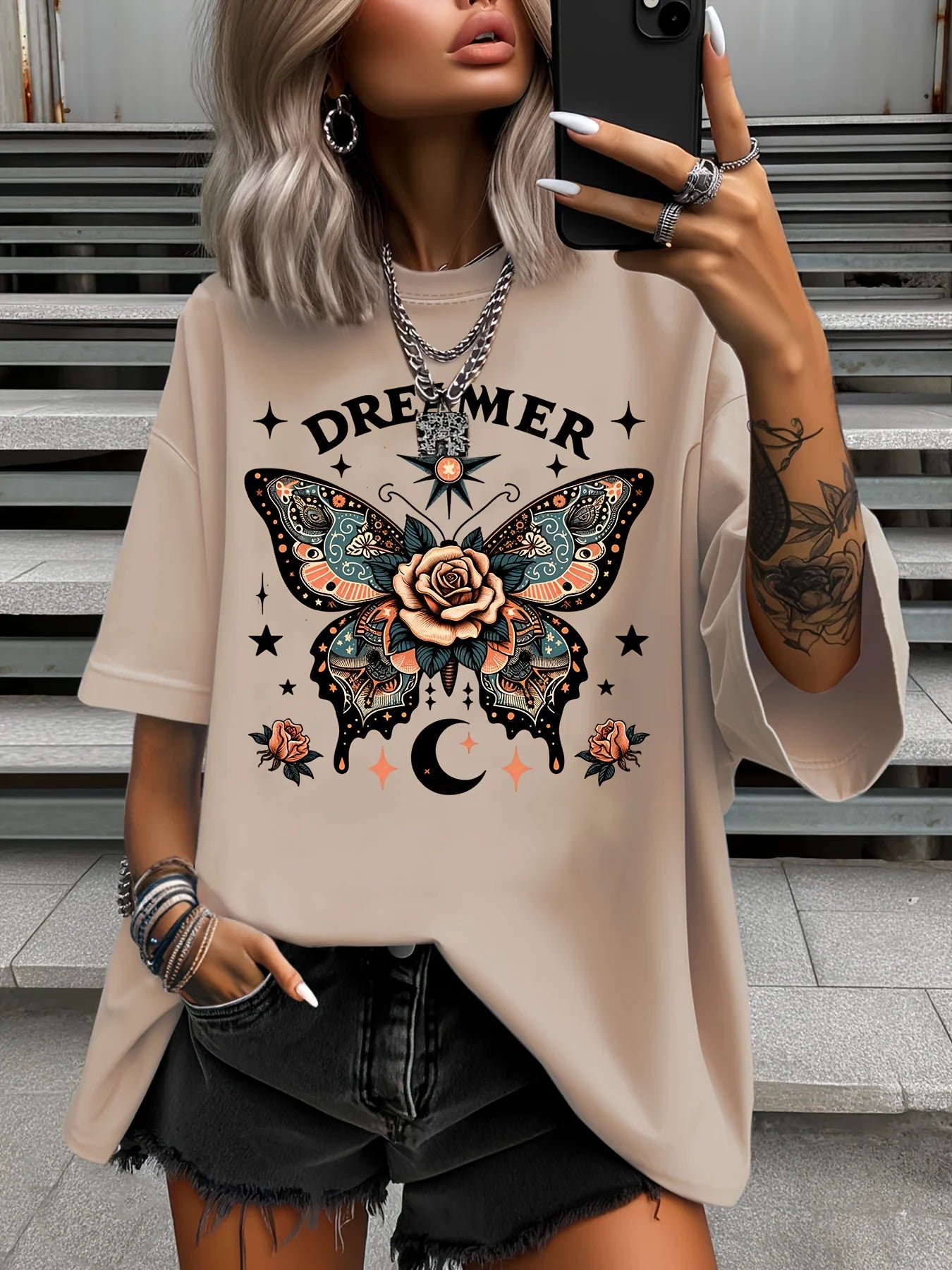 Summer Plus Size Fashion Women's T-Shirt Original Design