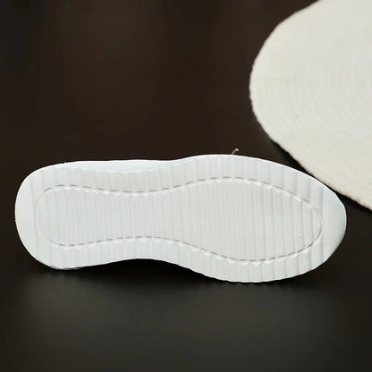 Fashion Leopard Knitted Sneakers for Women 2025