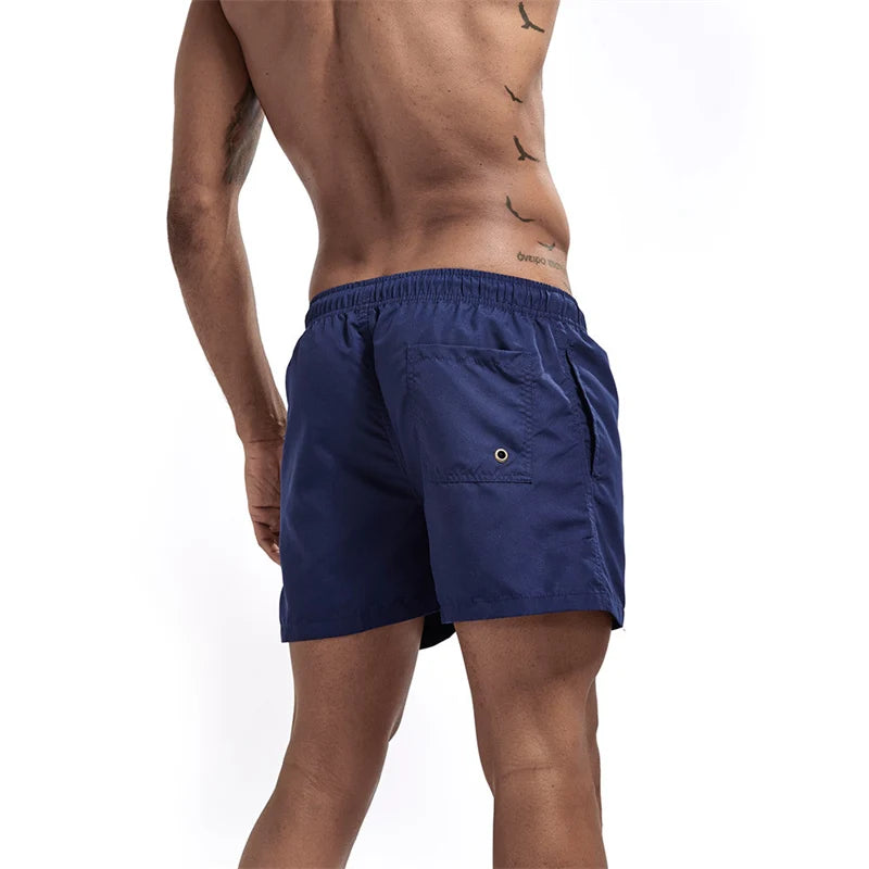 Mens Swim Trunks with Pockets Mesh Liner Summer