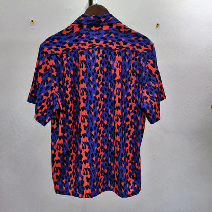 Leopard Print Y2k High Quality Hawaii Beach Men