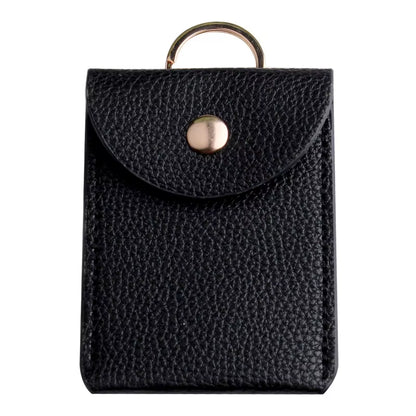 Fashion Leopard Print PU Function Card Case Business Card Holder Men Women Credit Card Bag ID Card Key Wallet with Keychain