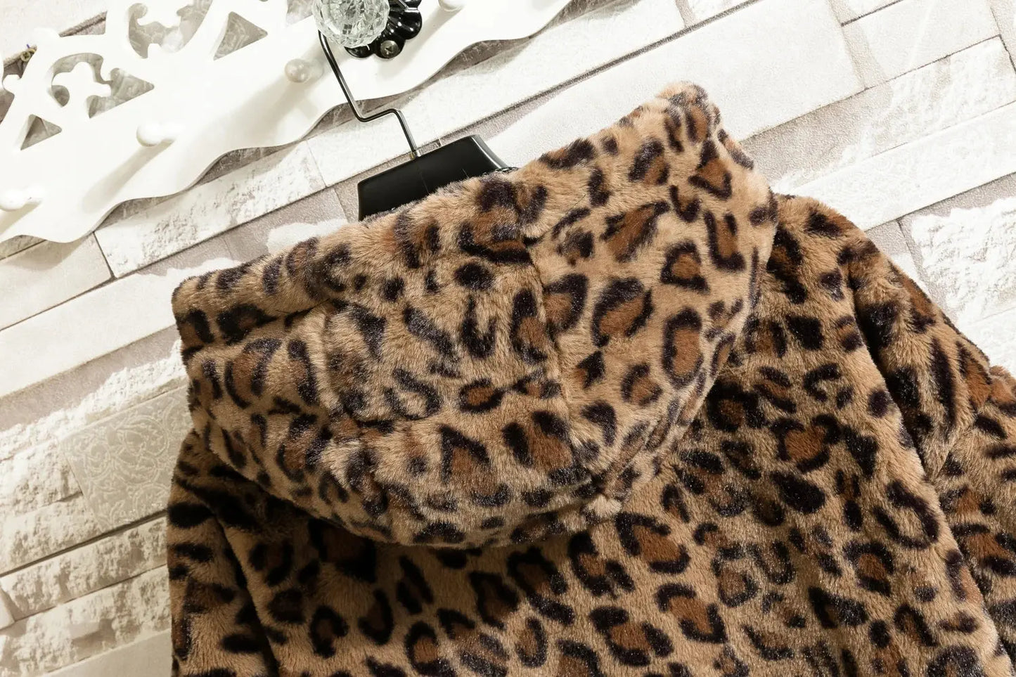 Leopard Print Jacket Loose and Comfortable Jungle Line