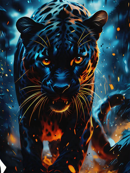 Sweat à capuche homme Jungle Line à motif léopard, manches longues, style décontracté, idéal pour automne et printemps.