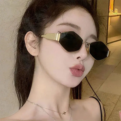 Vintage Special-Shaped Sunglasses Women - Jungle Line