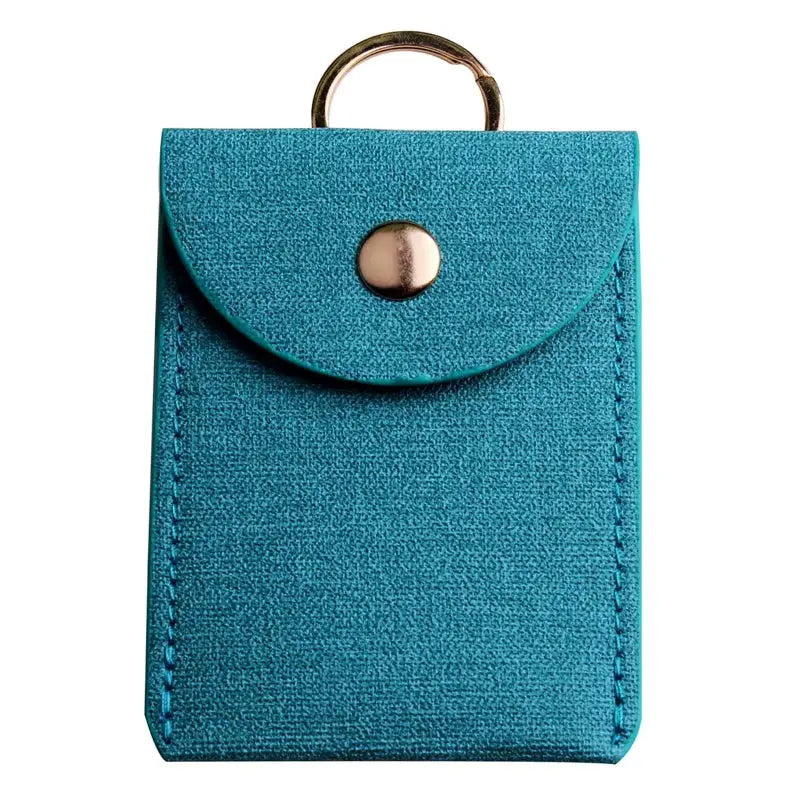 Portefeuille en PU à motif léopard Jungle Line avec porte-clés, design tendance et pratique pour l'organisation.