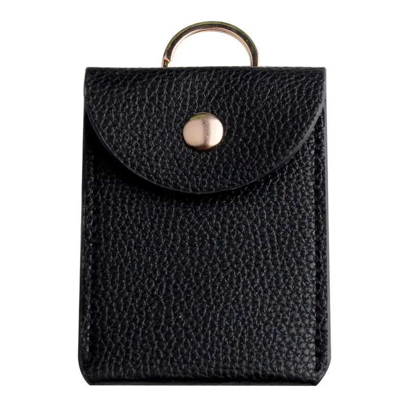 Portefeuille en PU à motif léopard Jungle Line avec porte-clés, design fonctionnel et élégant, pour femmes.