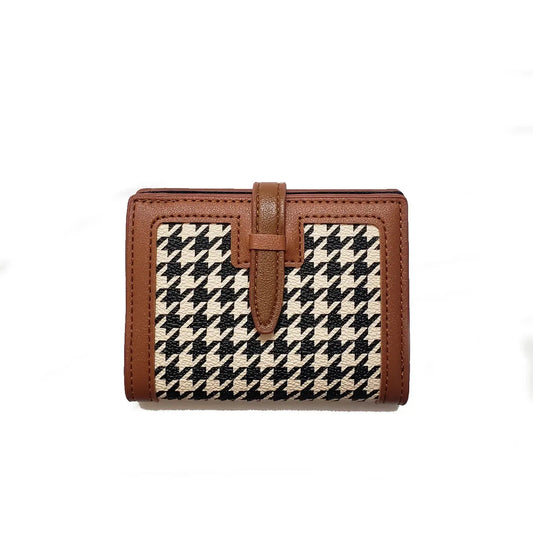 Luxury Leopard Paint Short Wallet PU Leather Fashion - Jungle Line