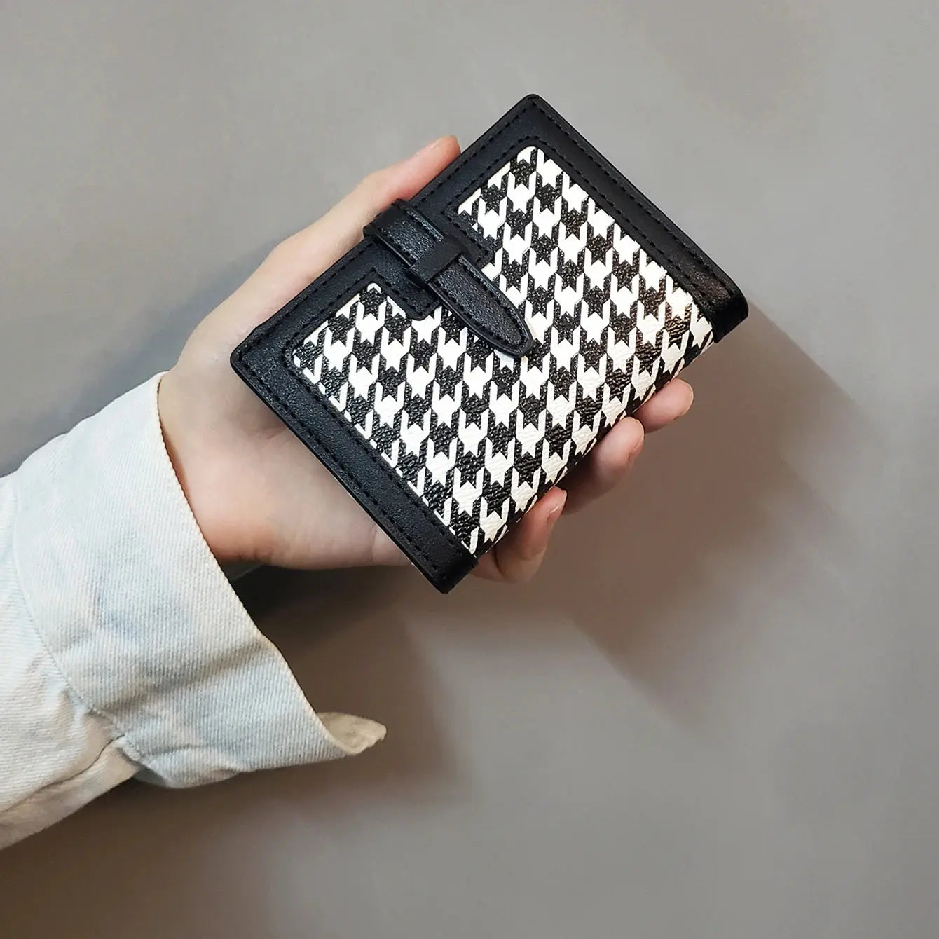 Luxury Leopard Paint Short Wallet PU Leather Fashion - Jungle Line