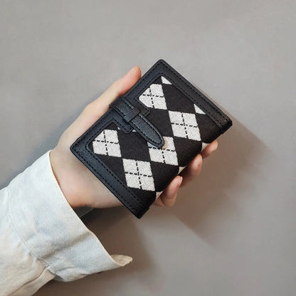 Luxury Leopard Paint Short Wallet PU Leather Fashion - Jungle Line