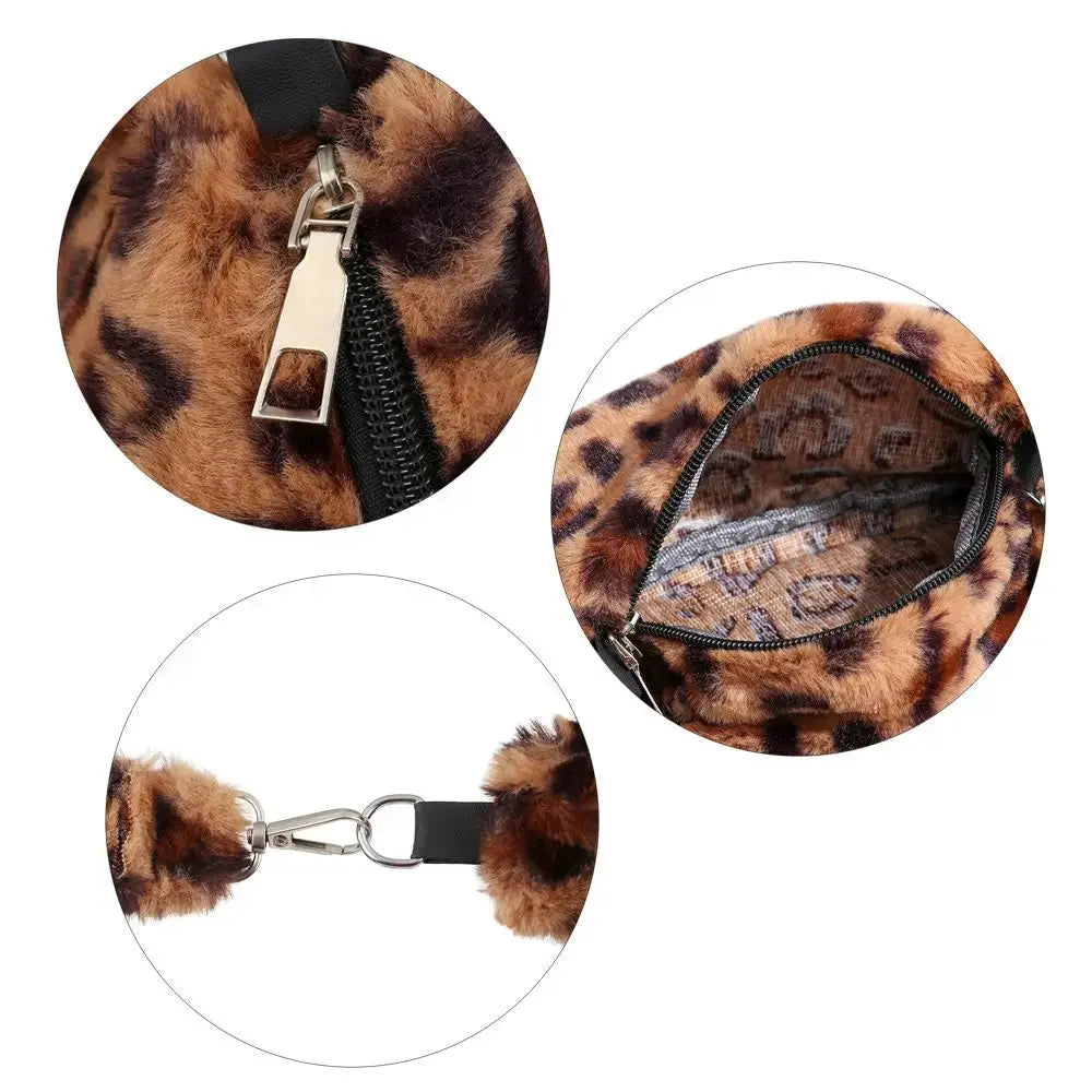 Casual Women's Shoulder Bag Animal Print Leopard - Jungle Line