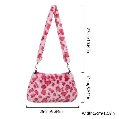 Casual Women's Shoulder Bag Animal Print Leopard - Jungle Line