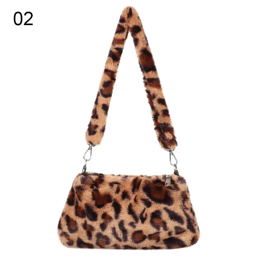 Casual Women's Shoulder Bag Animal Print Leopard - Jungle Line