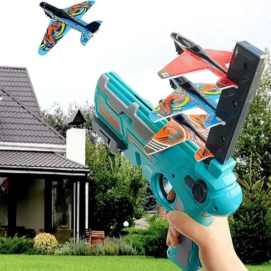 Children's Toy for Boys 3 to 5 Years Ejection Aircraft Shooting Game Jungle Line