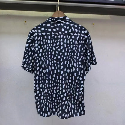 Leopard Print Y2k High Quality Hawaii Beach Men - Jungle Line