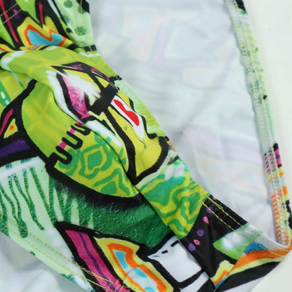 Swimsuit Men Swimming Briefs Sexy Swimwear Man Bikini Leopard Beachwear Pool Party Sunbathing Shorts Underwear Slips hombre - Jungle Line