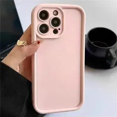 Luxury Candy Color Silicone Phone Case For IPhone 11 13 12 14 15 16 Pro Max 15 Pro 14 PLUS Shockproof Cover Iphone 11 Pro Case - Jungle Line
