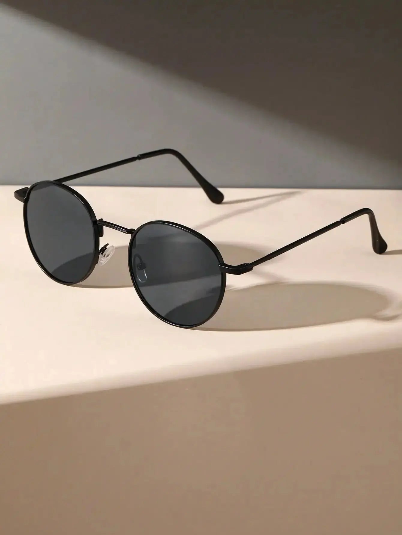 Round Frame Vintage Y2K Casual Sunglasses - Jungle Line