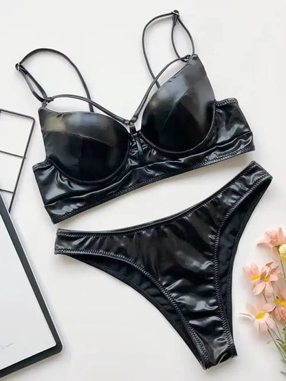 Leopard High Waist Bikini Push up Bra Cup Bikinis 2025 Women Swimsuit Female Swimwear Two Piece Bikini Set High Cut Bathing Suit