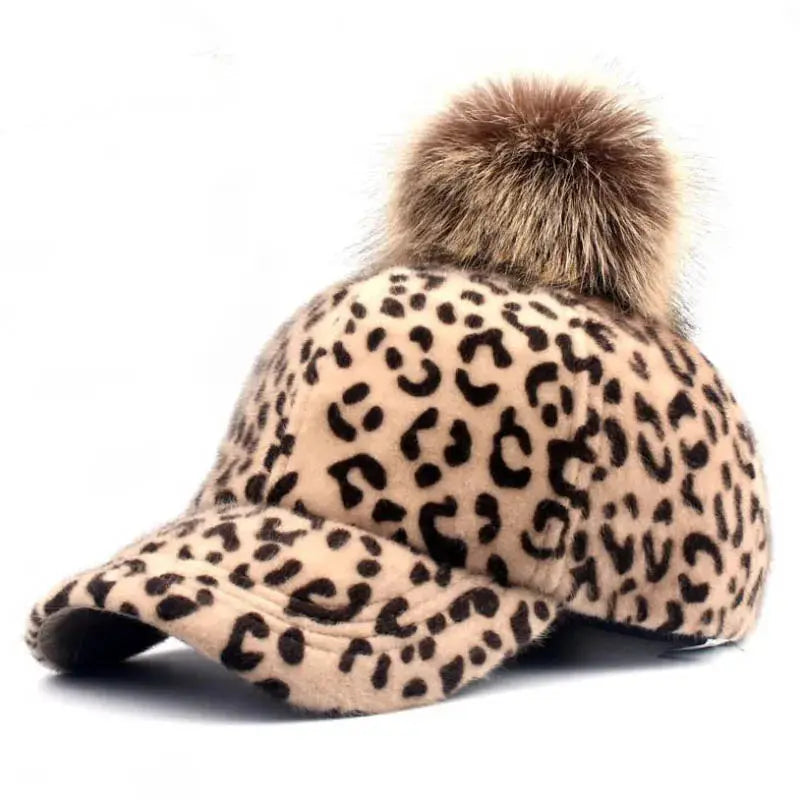 Doitbest Children Hip Hop Baseball Cap Wool leopard Jungle Line