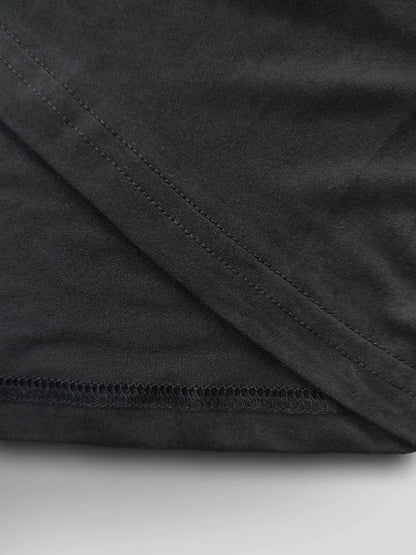 Leopard bear pattern round neck plus size women T-shirt - Jungle Line