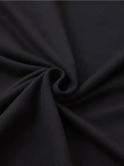 Plus Size Letter Print T-shirt, Casual Crew Neck Short Sleeve Top For Spring & Summer, Women's Plus Size Clothing - Jungle Line