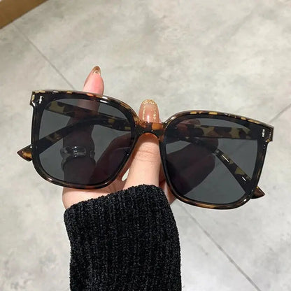 OIMG Vintage Square Sunglasses Women Oversized - Jungle Line