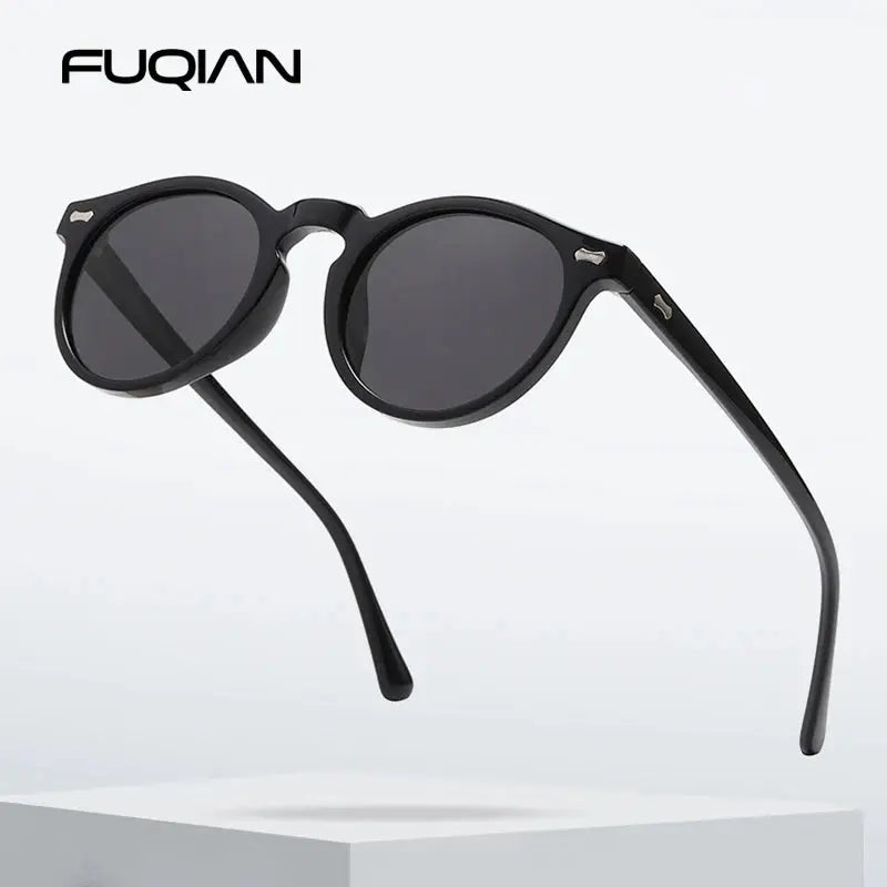 Retro Round Sunglasses Men Women Fashion - Jungle Line