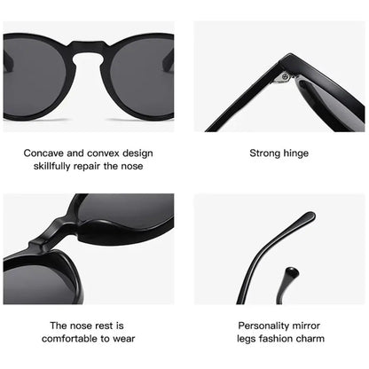 Retro Round Sunglasses Men Women Fashion - Jungle Line